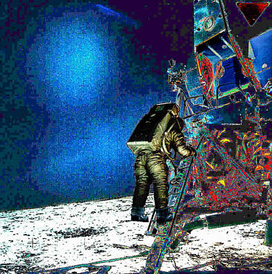 Bild 937 Ja was ist da auf dem Mond los, von Herbert Winkler