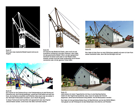 Fortschritt einer Foto Montage von herbert Winkler