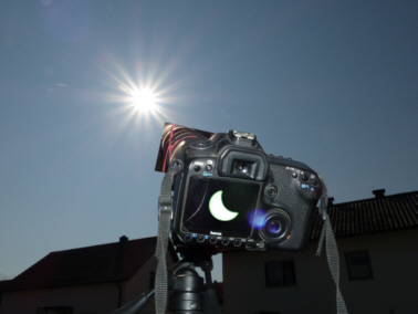 Foto Herbert Winkler Sonnenfinsternis