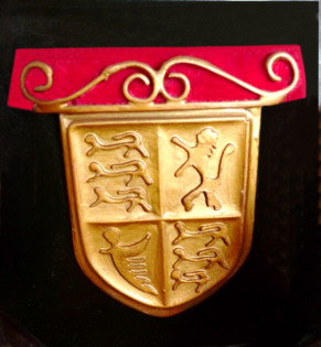 Detail Wappen Kupfer Herbert Winkler Wappen