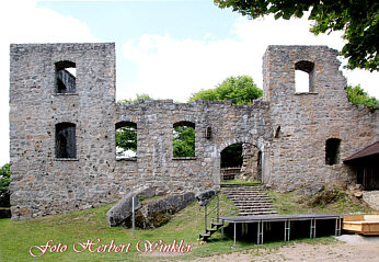Ruine Total  Brennberg, Fotograf- Autor Herbert Winkler