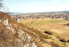 Vom Kalkfelsen  nach Tegernheim