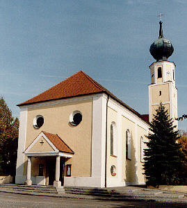 Kirche aufgenommen 1996
