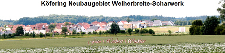 Kfering Neubaugebiet Weiherbreite-Scharwerk