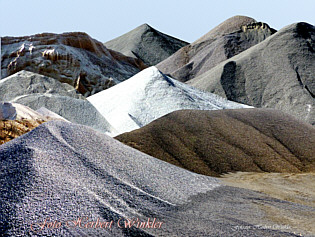 Fantastiche Landschaft wie aus einem anderen Land