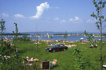 Ein riesensee, soweit das Auge reicht