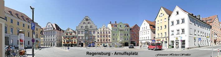 Arnulfsplatz in Regensburg Winkler