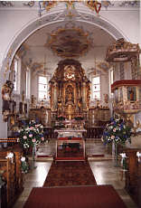 Kirche Scheuer Innenraum