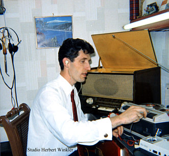 Herbert Winkler 1966 Studiobetrieb