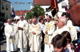 Pfarrer Anton Schober und 