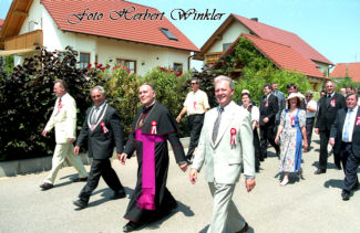 Bischof Müller, Benno Zierer MdB, Bürgermeister , Prominenz