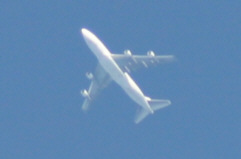 Verkehrsflugzeug ber meinem Wohngebiet, Herbert Winkler