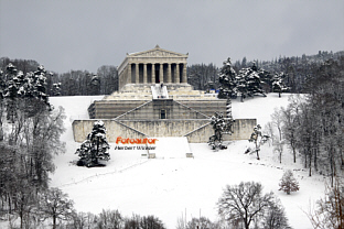 Walhalla im Winterkleid