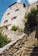 Treppenaufgang zur Burg